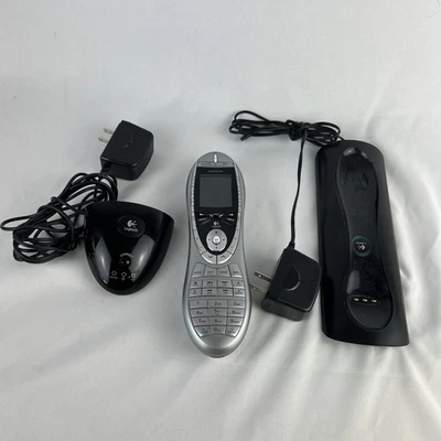 Logitech Harmony 890 Advanced Universal Remote Control w/Dock & Extender READ - Image 1 of 2
