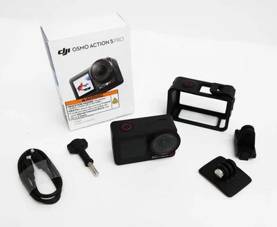 DJI Osmo Action 5 Pro 4K Action Camera – Black CP.OS.00000377.01 - Image 1 of 4