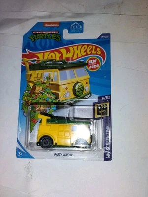 Hot Wheels Nickelodeon Teenage Mutant Ninja Turtles HW Screen Time Party Wagon Foto 1 de 2