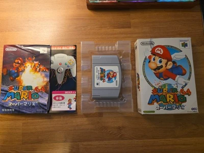 Super Mario 64 Nintendo 64 N64 NTSC-J Japan JAPANESE Boxed US SELLER - Image 1 of 4