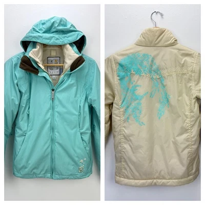 Burton Womens 3-in-1 Helsinki Snowboarding Ski Jacket XS Nylon Softshell Hooded - Image 1 of 4