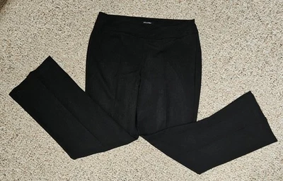 Pantalones de vestir Roz & Ali Signature Fit Boot negros - Control de barriga - Talla 12 Foto 1 de 3