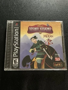 Disney's Story Studio: Mulan (Sony PlayStation 1, 1999) komplett CIB ~ schöne Disc - Bild 1 von 6