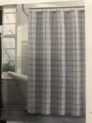 Nuevo Tommy Náutico Azul Náutico Colegio Shabby Chic Tela Cortina de Ducha Foto 1 de 4