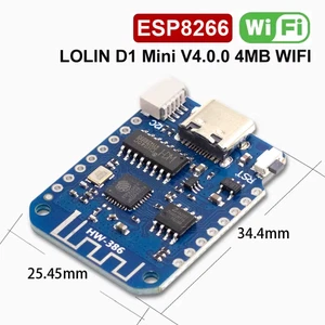 WEMOS D1 Mini V4.0.0 TYPE-C USB WIFI Internet of Things Board  ESP8266 - Bild 1 von 10