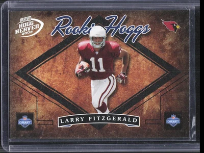Donruss Playoff Hogg Heaven 2004 Larry Fitzgerald novato Hoggs/750 Foto 1 de 2