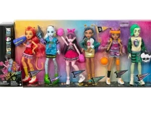 Monster High Ghoul Spirit 6 Six Pack Dolls Gen 3 NEW SEALED 6pc - Retired - RARE - Picture 1 of 3