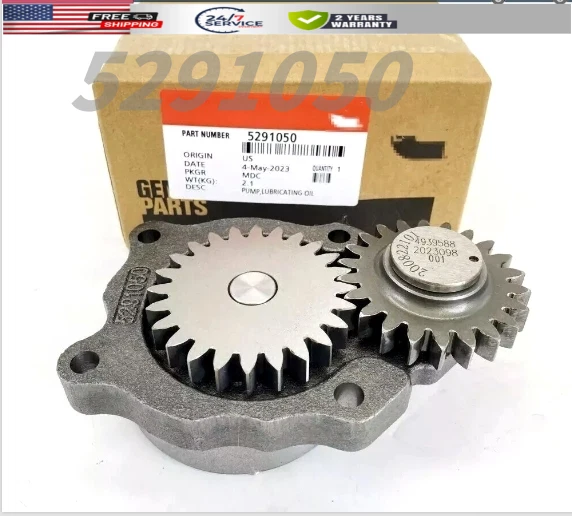Bomba de aceite 5291050 4939588 compatible con motor Dodge Ram 6,7 L Cummins ISB QSB Foto 1 de 4