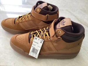 NWT Mens Adidas Originals Forum Mid Wheat Mesa Gum Size 11 GX7079 - Picture 1 of 9