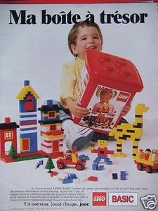 PRESSEWERBUNG 1998 LEGO MEINE SCHATZKISTE JEDEN TAG NEUES SPIELZEUG - Bild 1 von 1