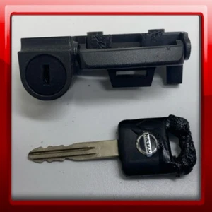 04 - 12 NISSAN ARMADA TITAN CENTER CONSOLE LID HANDLE LATCH W/ KEY E53 - Picture 1 of 17