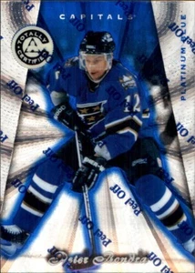 1997-98 Pinnacle Totally Certified PLATINUM BLUE #46 Peter Bondra #2323/3099 - Picture 1 of 2