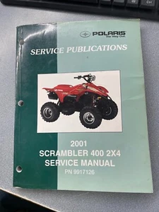 2001 SCRAMBLER 400 SERVICE MANUAL PN 9917126 - Bild 1 von 1