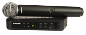 Shure BLX24/SM58-H10 Live Vocal Wireless Microphone System H10: 542 to 572 MHz - Picture 1 of 2