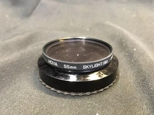 Hoya HMC 55mm Skylight (1B) Lens Filter w/ Case Made in Japan - Picture 1 of 5