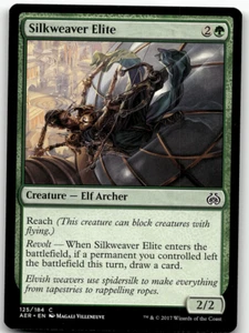 MTG Silkweaver Elite Aether Revolt 125/184 regolare comune - Foto 1 di 1