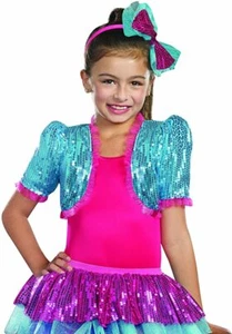 SugarSugar Dance Bolero Sequin Shrug Turquoise Small/Medium Girls Size 6-10 - Picture 1 of 1