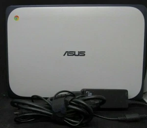 Asus C202S Intel Celeron 1.6GHz 11.6" 4GB RAM 16GB Chrome OS w/ Charging Cord - Picture 1 of 3