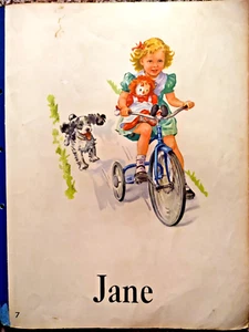 Original 1950's DICK AND JANE Big Book Prints - Imagen 1 de 13
