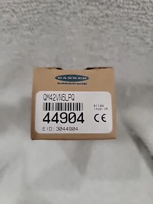 NEW Banner QM42VN6LPQ,  44904 Photoelectric - Image 1 of 3