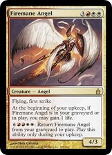 FIREMANE ANGEL ~mtg EX/LP Ravnica CoG Rare x1