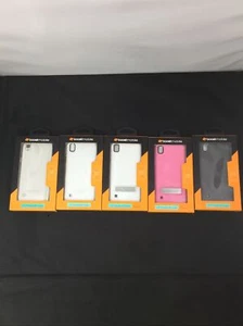 LOT OF ONDIGO 5 LG TRIBUTE HD CASE PHONE PROTECTION WITH KICK STAND BOOST MOBILE - Picture 1 of 12