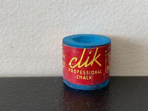 Vintage Unused "CLIK" Brunswick-Balke-Collender Co. Round Pool Billiard Chalk