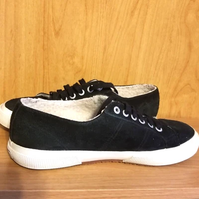 Clásico Superga Cotu Tenis Gamuza Zapatos Para Mujer 9.5 Unisex Para Hombre 8.5 Tenis Foto 1 de 4