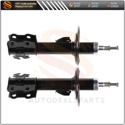 Front Gas Charged Struts Shocks For 2012-2015 Toyota Prius C 2006-2015 Yaris - Image 1 of 4
