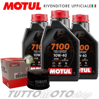 MOTUL/YAMAHA KIT TAGLIANDO YAMAHA T-MAX 530 TMAX 2012-2016 OLIO MOTUL 7100 FILTRO ORIGINALE