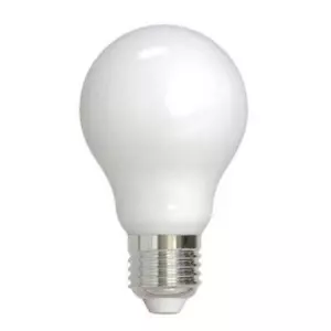DIMMABLE FILAMENT LED LIGHT 100w Milky Glass Light Lamp Bulb White A21 2 pcs - Picture 1 of 2
