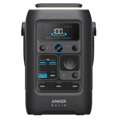 Central de Banco de Energía Anker SOLIX C300 DC, Exterior 288Wh (90.000Mah) Portátil 300W Foto 1 de 4