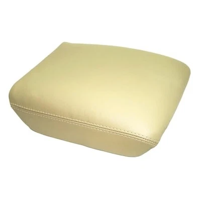 中控台扶手套适用于本田 Pilot 2003 - 2008 米色皮革合成 — 第 1/4 张图片