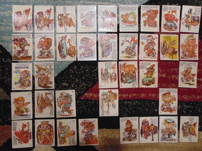 1970 年 Donruss 奇怪杆系列 1 部分套装 36 张 44 张卡带 Big Daddy Roth NNO — 第 1/4 张图片