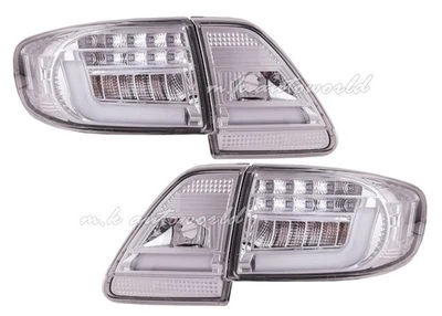 NEON LED Tail Lights CHROME for 2011 2012 2013 Toyota Corolla Altis - Image 1 of 2