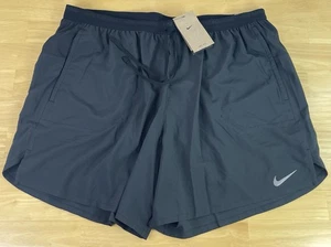 Nike Dri-Fit Stride 7" 2-In-1 Black Running Shorts DM4759-010 - Men’s 3XL - NWT - Picture 1 of 6
