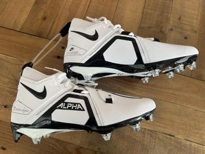 Nike Alpha Menace Pro 3 Detach Football Cleats DH3293-100 White/Black Men’s 12 - Picture 1 of 9