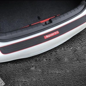Rubber Car Rear Bumper Guard Scratch Protector Non-slip Pads Cover Accessories - Picture 1 of 12