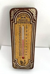 Vintage Bauern Almanach Thermometer Hahn Avon Wanddeko mit HAHN SEIFE!! - Bild 1 von 2