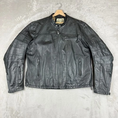 Куртка мужская Roland Sands Design XXL черная кожа ронин ограниченный набор мотоцикл - Изображение 1 из 4