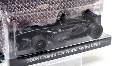 Greenlight 1/64 - 2008 World Series Champ Car DP01 matt black Diecast Modellauto - Bild 1 von 3