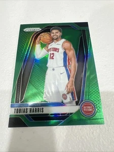 TOBIAS HARRIS 2024-25 Panini Prizm Green Prizm #178 Pistons - Picture 1 of 10