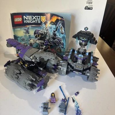 LEGO NEXO CABALLEROS: 70352 Cuartel General de Jestro Casi COMPLETO Foto 1 de 4