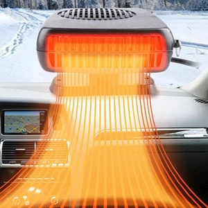 Tragbare Autoheizung und Defroster, die an Zigarettenanzünder für Auto angeschlossen werden 12 V - Bild 1 von 7