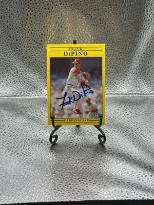Frank DiPino Autographed 1991 Fleer #632 – Cardinals Pitcher - Image 1 of 2