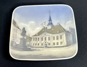 VINTAGE Randers Royal Copenhagen #4061 Square Trinket Dish, Denmark - Picture 1 of 5