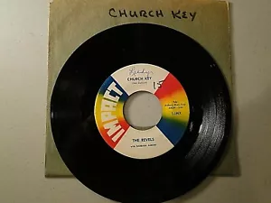 Revels, Impact, Church Key b/w Vesuvius, Two sided instrumental 45 record vinyl - Picture 1 of 4