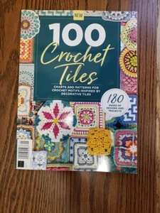 100 CROCHET TILES 2nd edition CHARTS & PATTERNS 177 Pages BRAND NEW! - Picture 1 of 7
