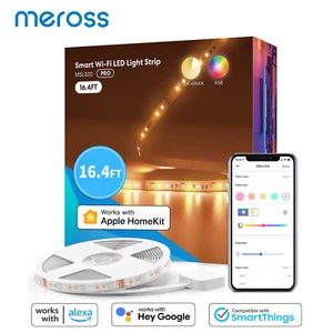 Homekit Smart Strip Light Wifi LED Light Strip RGBWW TV Backlight 18W Work with - Picture 1 of 16