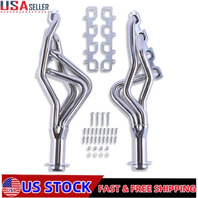 Cabezales de escape largos de acero inoxidable para Dodge Ram 1500 5,7 L Hemi 2009-2018 EE. UU. Foto 1 de 4